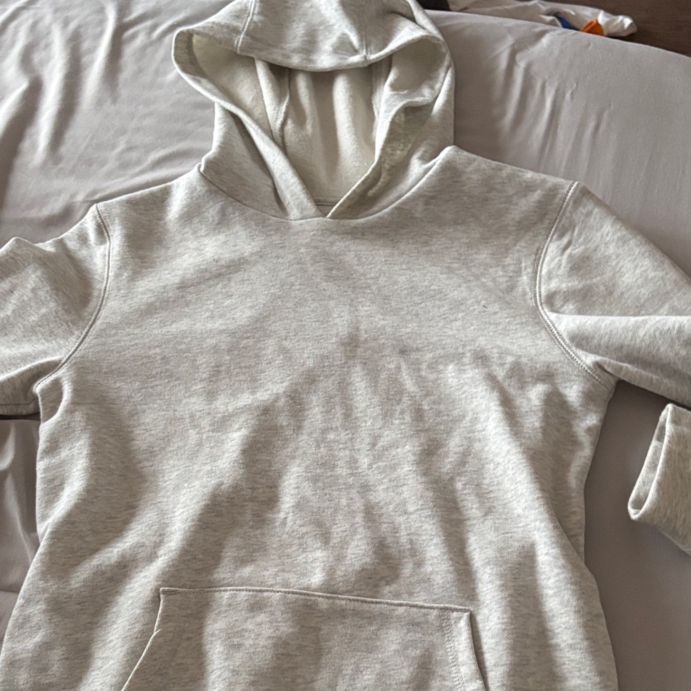 Joe Fresh Men's Light Gray Hoodie Sweater